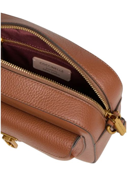 BEAT SOFT SMALL COCCINELLE | E1MF6150201W11 COGNAC